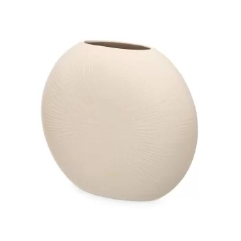 Vase Beige Ceramic 36 x 34 x 16 cm (2 Units) Circular 2