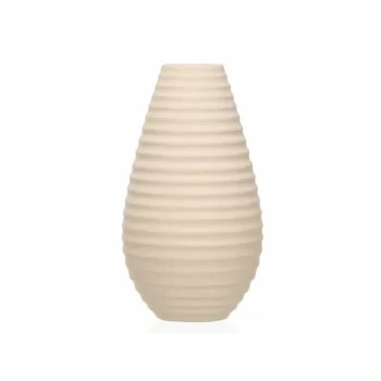Vase Beige Ceramic 19 x 33 x 19 cm (4 Units) Stripes 2
