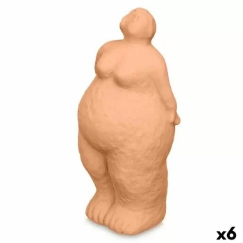 Decorative Figure Orange Dolomite 14 x 34 x 12 cm (6...