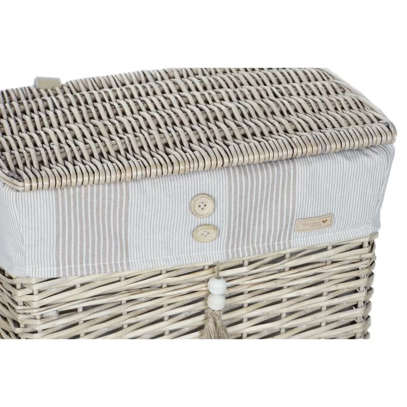 Laundry basket Home ESPRIT Beige Natural 5...