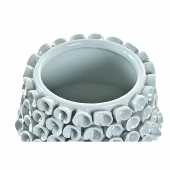 Vase DKD Home Decor Pink Turquoise Stoneware Flower... 2