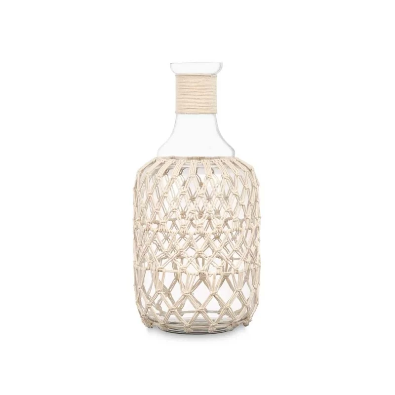 Bottle Decorative White Transparent Glass Rope...