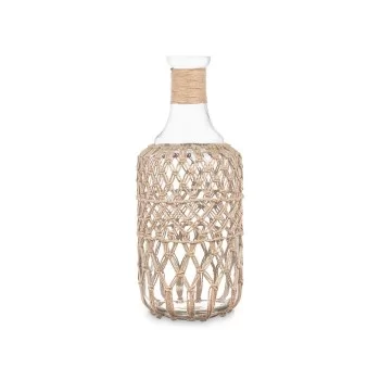 Bottle Decorative Transparent Natural Glass Rope 19 x 48... 2