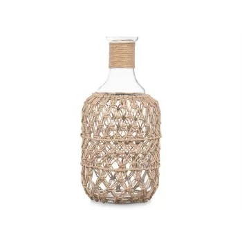 Bottle Decorative Transparent Natural Glass Rope 18 x 38... 2