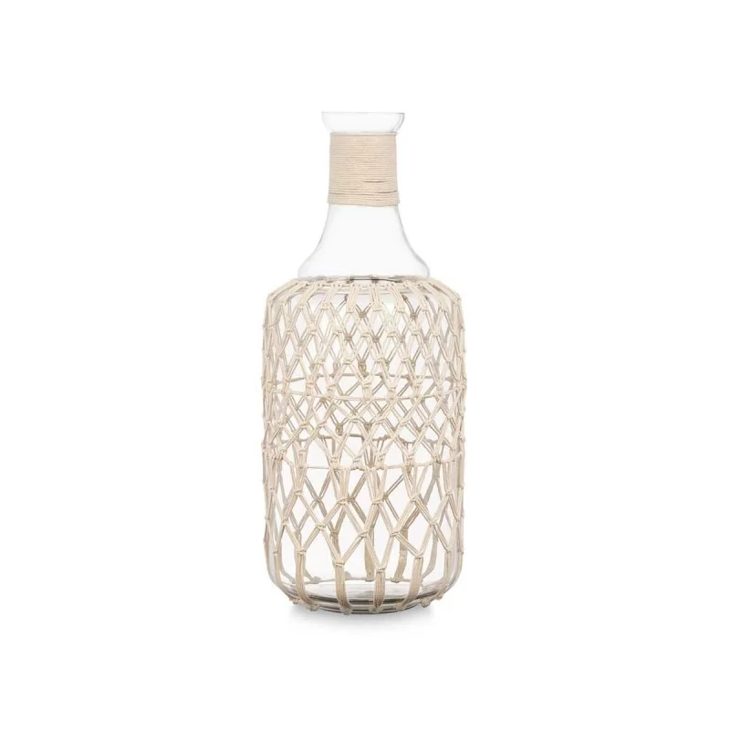 Bottle Decorative White Transparent Glass Rope...