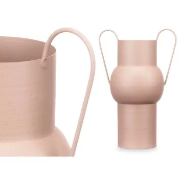 Vase Sand Steel 22 x 32 x 14 cm (6 Units) 2