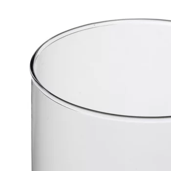 Vase Transparent Crystal 9 x 9 x 20 cm 2