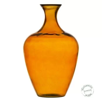 Vase Amber recycled glass 40 x 40 x 65 cm 2