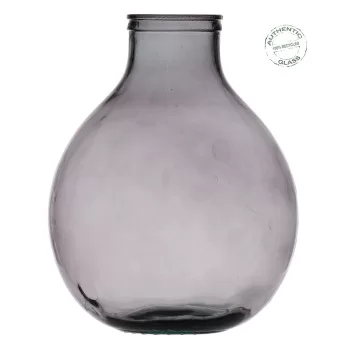 Vase Grey recycled glass 37 x 37 x 46 cm 2