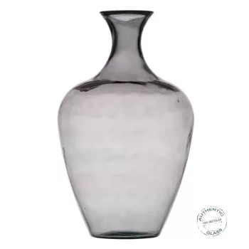 Vase Grey recycled glass 40 x 40 x 65 cm 2