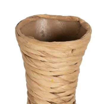 Vase Natural Natural Fibre 26 x 26 x 60 cm 2
