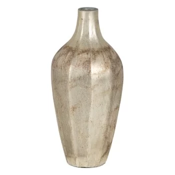 Vase White Crystal 15 x 15 x 33 cm