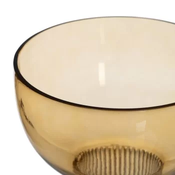 Vase Brown Crystal 18 x 18 x 25,5 cm 2