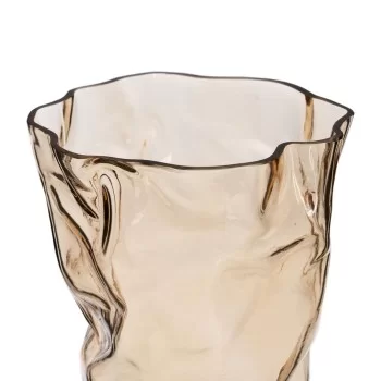 Vase Brown Crystal 15,5 x 14 x 32 cm 2
