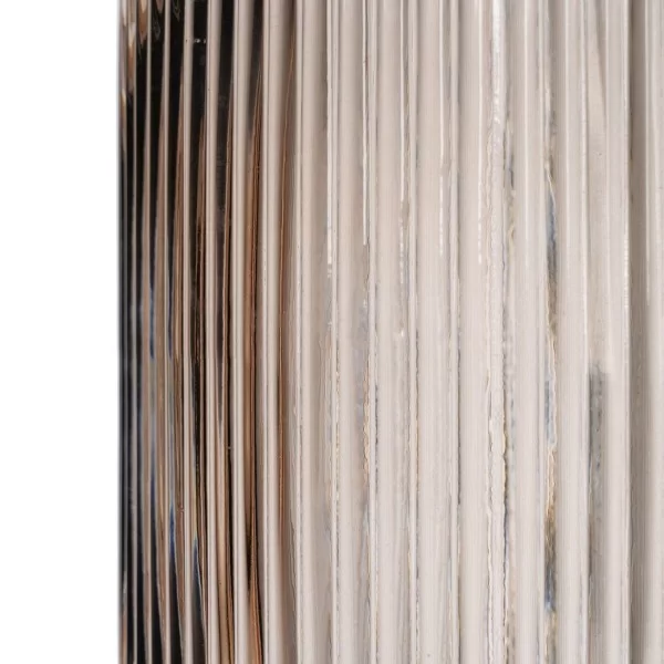 Vase Brown Crystal 13,5 x 13,5 x 22 cm