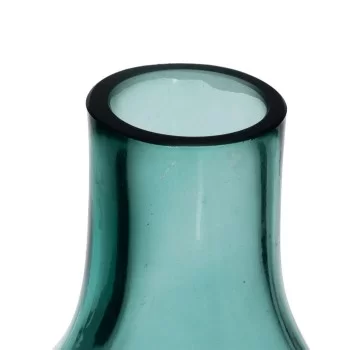 Vase Green Crystal 12,5 x 10 x 25 cm 2