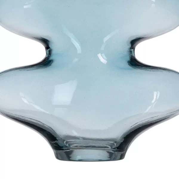 Vase Blue Crystal 18 x 7,5 x 21,5 cm