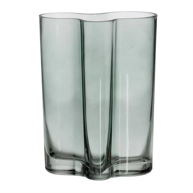 Vase Blue Crystal 15 x 9 x 20,5 cm