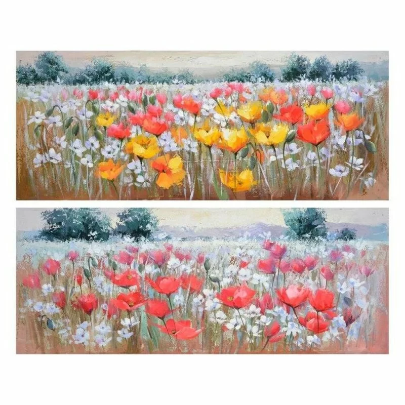 Painting DKD Home Decor 150 x 3 x 60 cm Shabby Chic (2 Units)