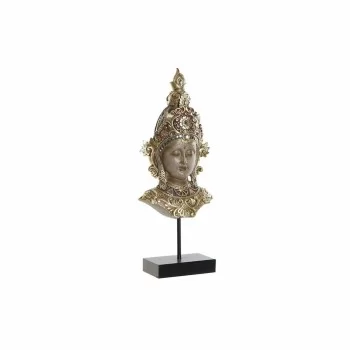 Decorative Figure DKD Home Decor Brown Golden Buddha...