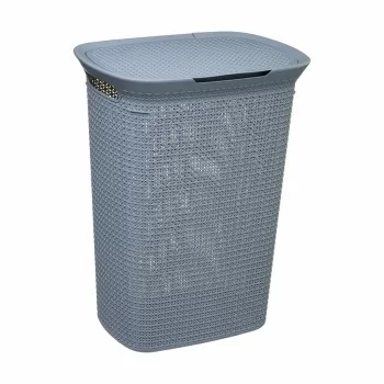 Laundry basket 5five 61,5 x 46 x 35 cm Grey 57 L...