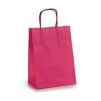 Paper Bag 18 x 8 x 31 cm Pink (25 Units) 2