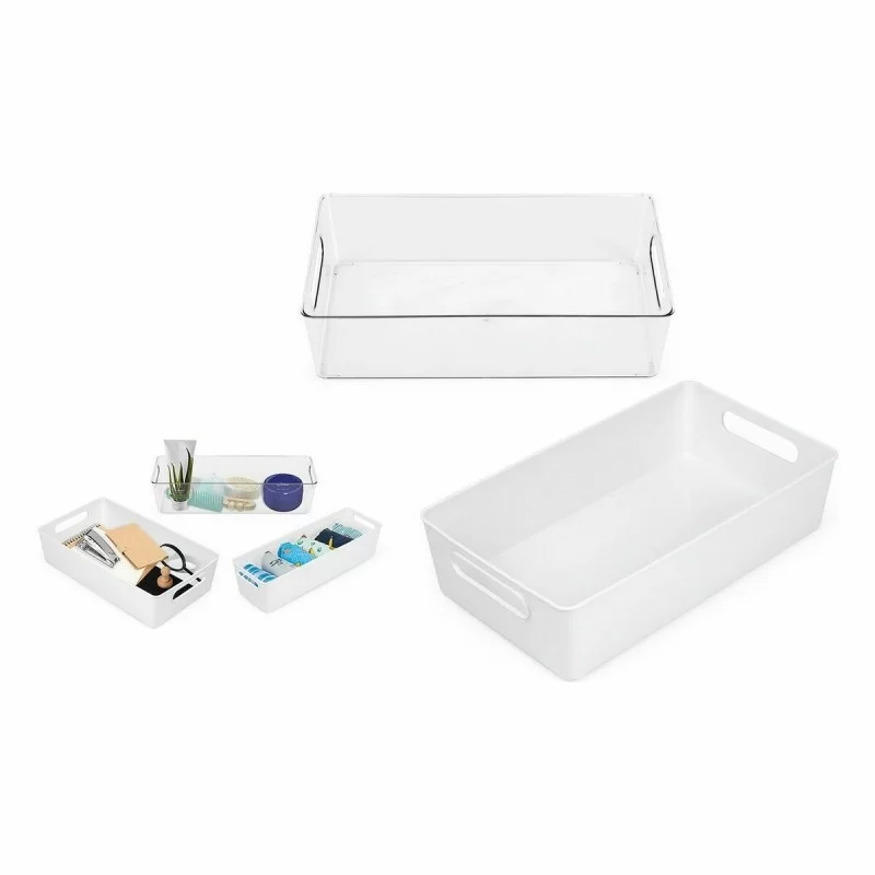 Multi-purpose basket Confortime White 38 x 22 x...
