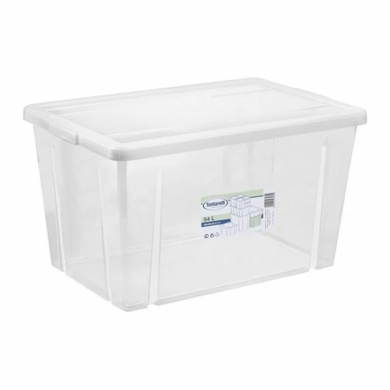 Storage Box with Lid Tontarelli Linea box 54 L...