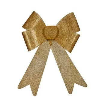 Christmas bauble Lasso 23 x 3 x 30 cm Golden PVC 33 x 33... 2