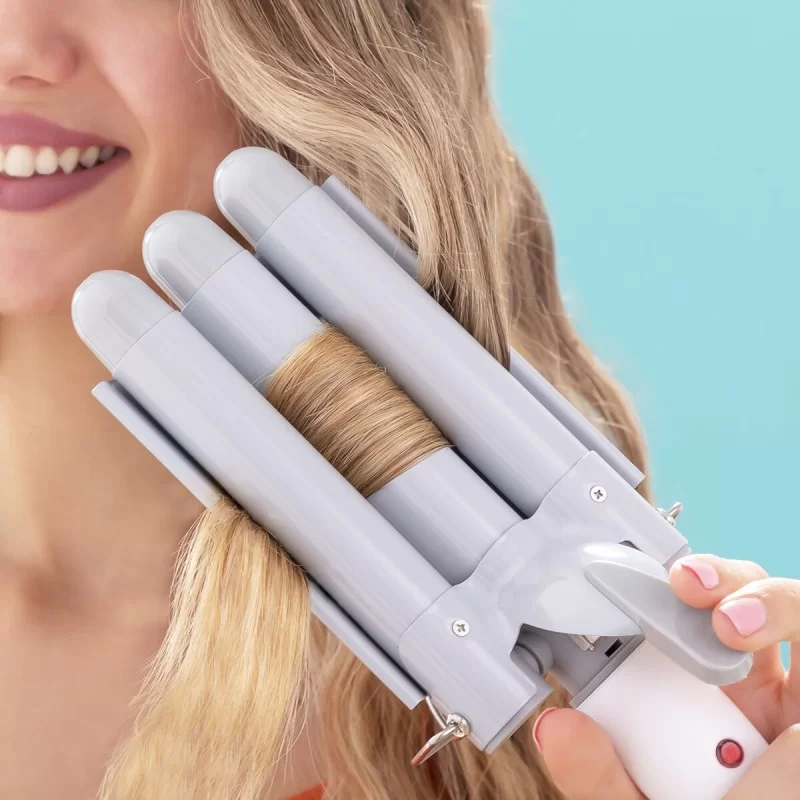 Triple Ceramic Styling Curling Iron Triler...