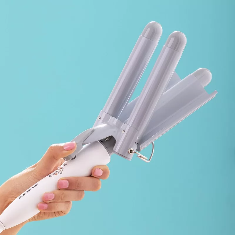 Triple Ceramic Styling Curling Iron Triler...