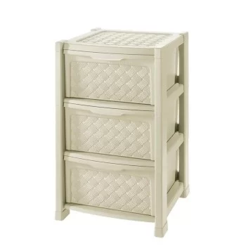 Chest of drawers Tontarelli Arianna 3 drawers White 38 x...