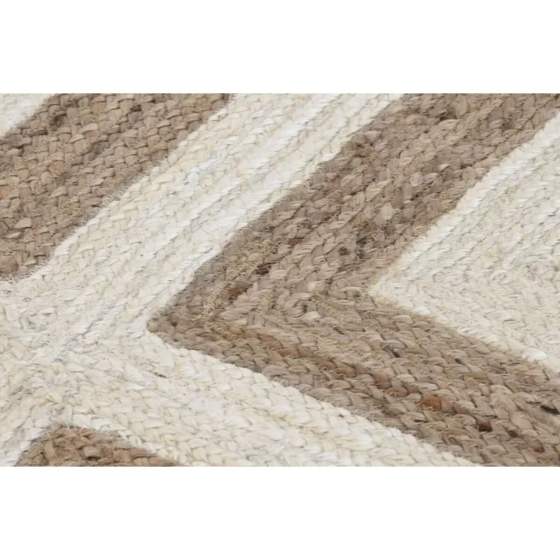 Carpet DKD Home Decor Scandi White Light brown...