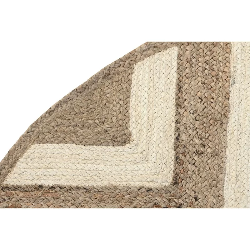 Carpet DKD Home Decor Scandi White Light brown...