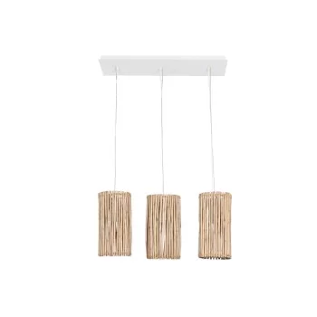 Ceiling Light Home ESPRIT White Natural Eucalyptus wood...