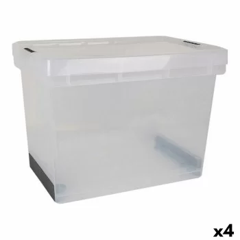 Storage Box with Lid Evolution Transparent 39 x 29 x 31...