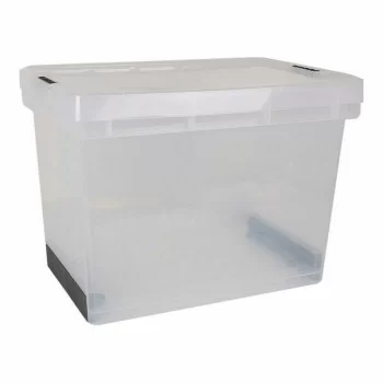 Storage Box with Lid Evolution Transparent 39 x 29 x 31... 2