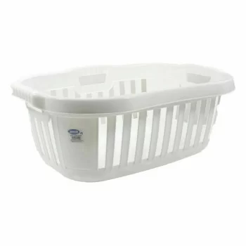 Laundry basket Tontarelli Hipster White 50 L 66 x 44 x 25... 2