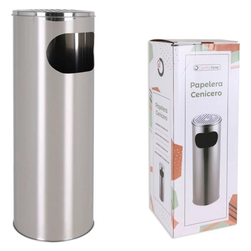 Waaste Paper Bin with Ashtray Confortime...