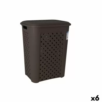 Laundry basket Tontarelli Arianna Wengue Plastic 43,5 x...