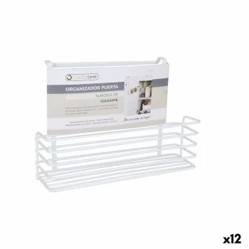 Basket for Kitchen Shelf Confortime White 34 x 12 x 22 cm...