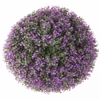 Decorative Plant Ball Lavendar Plastic 40 x 40 x 40 cm
