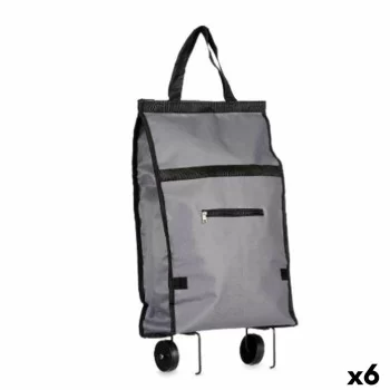 Shopping cart Foldable With wheels 32 x 15 x 63 cm Grey...