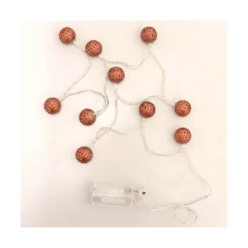 Wreath of LED Lights Decorative Lighting Copper 2