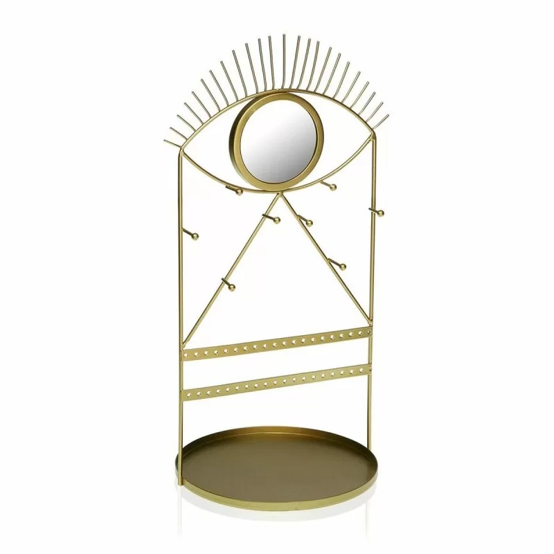Jewellery Stand Versa Mirror Multicolour Metal 20,5 x 38 x 17,5 cm (20,5 x 38 x 17,5 cm)