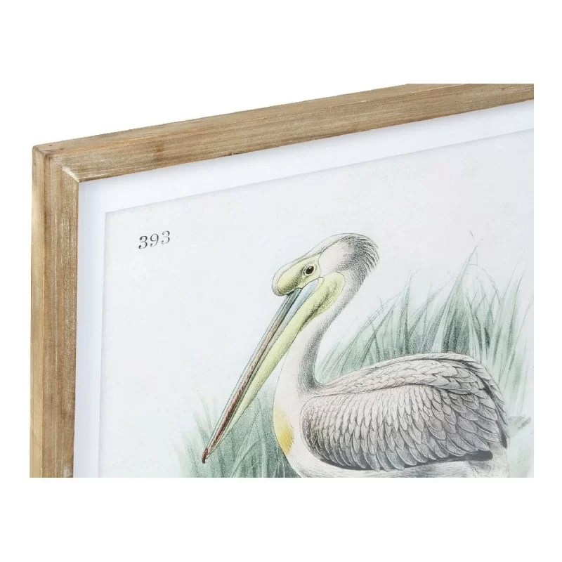 Painting DKD Home Decor Pelican Bird 60 x 2 x...