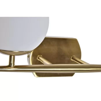 Wall Lamp DKD Home Decor Crystal Golden Metal White 220 V... 2