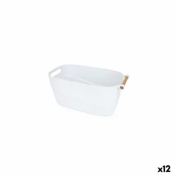 Multi-purpose basket Confortime Plastic White With...