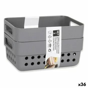 Multi-purpose basket Confortime 144902 12 x 7,5 x 7 cm (2...