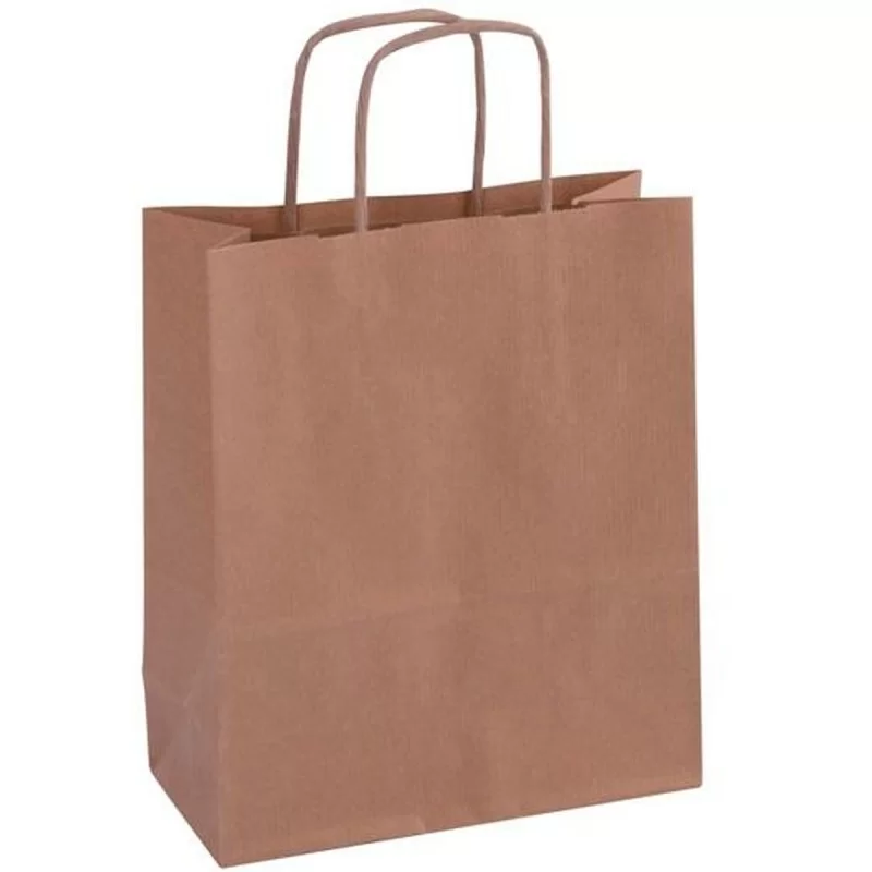 Bags Apli Kraft Paper Brown 50 Pieces 120 g/m²...